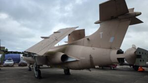 Blackburn Buccaneer S.2B XX889 at the South Wales Aviation Museum