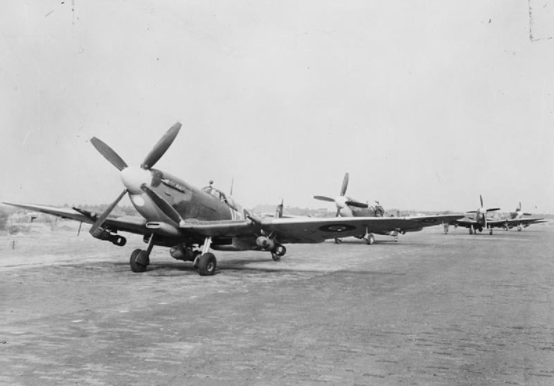 RAF Fighter Command Spitfires during the Second World War